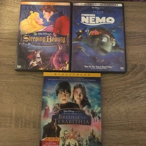 ASSORTED BUNDLE OF 3 DISNEY DVDS
